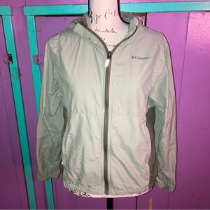 Columbia Kids Light Gray Raincoat